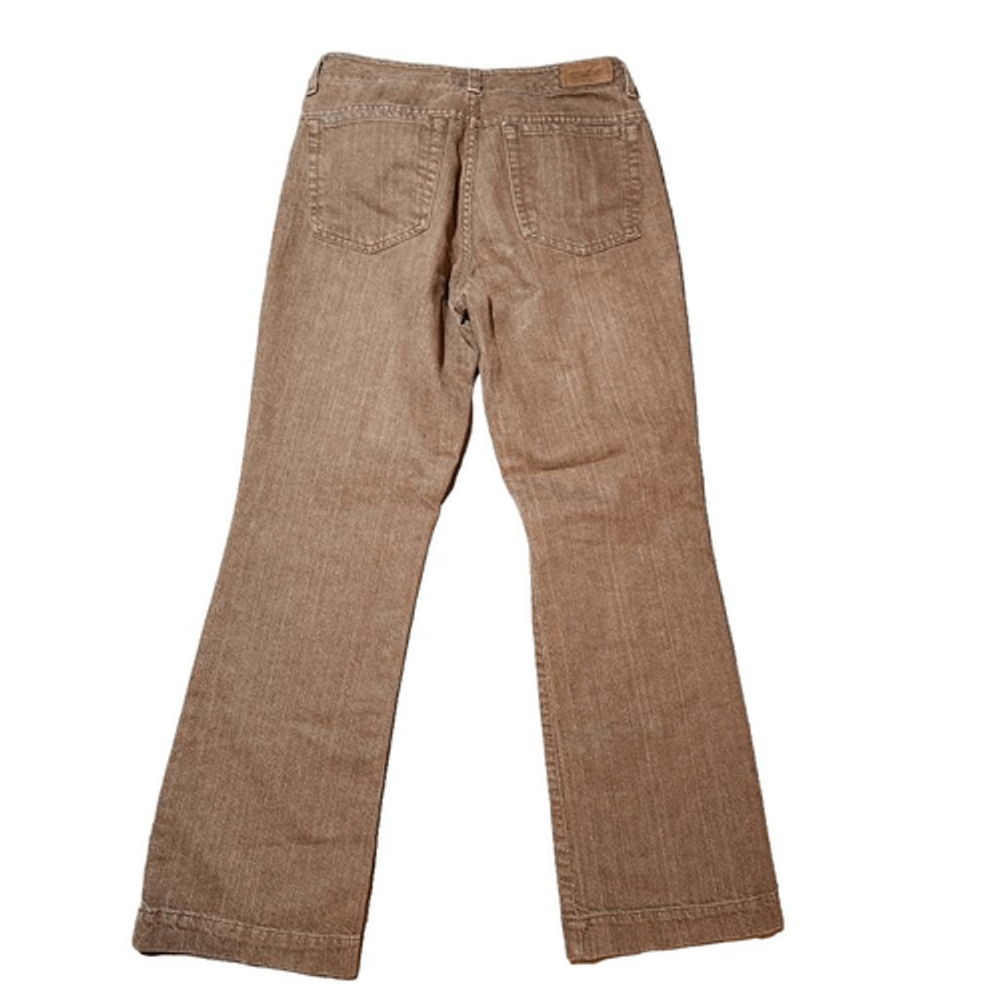 Eddie Bauer Women Petite Jeans Size 4 Brown